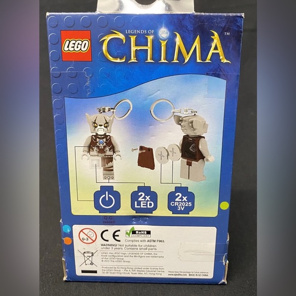 Lego Legends Of Chima LED Lite Key Light/Keychain Brand NEW in Package - Picture 2 of 2